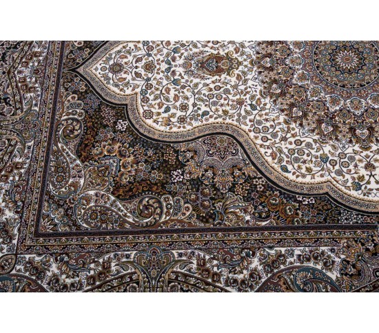 Персидский ковер Kashan 620-C cream - высокое качество по лучшей цене в Украине изображение 2.