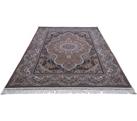 Персидский ковер Kashan 620-W walnut - высокое качество по лучшей цене в Украине