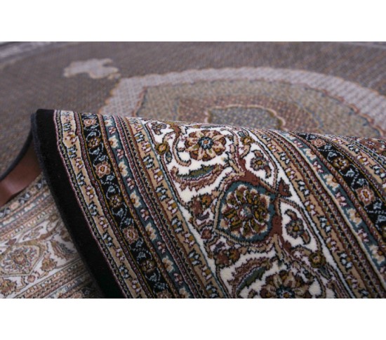 Перський килим Kashan 707-DBL dark blue - Висока якість за найкращою ціною в Україні зображення 3.