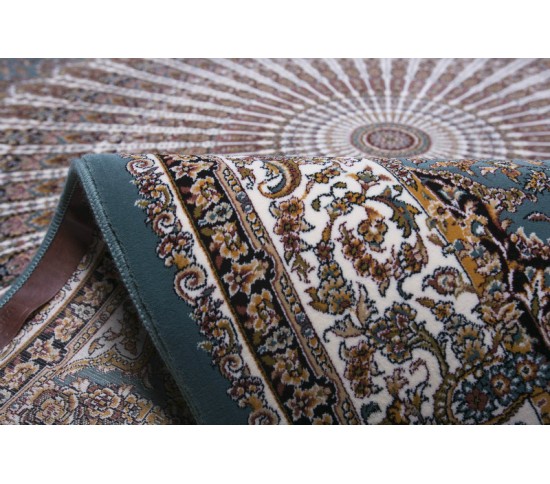 Перський килим Kashan 773-LBL blue - Висока якість за найкращою ціною в Україні зображення 3.