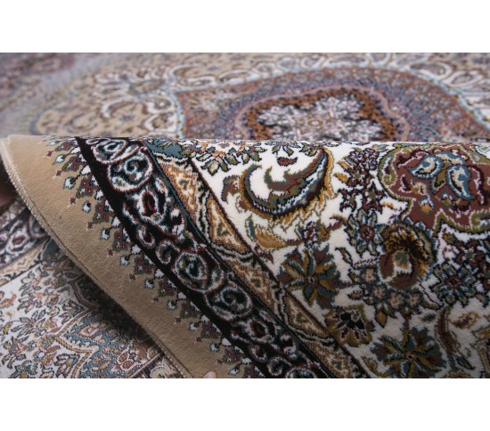 Персидский ковер Kashan 774-BE Beije - высокое качество по лучшей цене в Украине изображение 3.