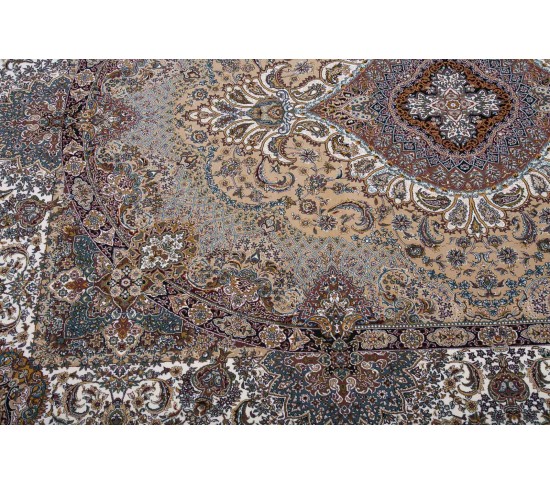 Персидский ковер Kashan 774-BE Beije - высокое качество по лучшей цене в Украине изображение 2.