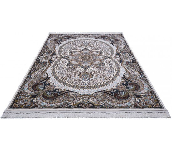 Персидский ковер Kashan 803-C cream - высокое качество по лучшей цене в Украине