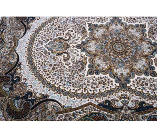 Персидский ковер Kashan 803-C cream - высокое качество по лучшей цене в Украине изображение 2.