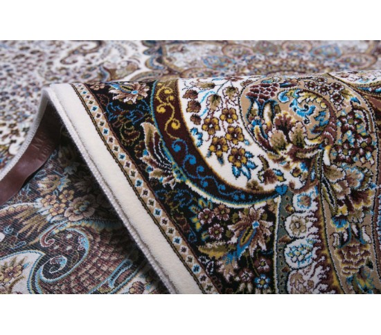 Персидский ковер Kashan 803-C cream - высокое качество по лучшей цене в Украине изображение 3.