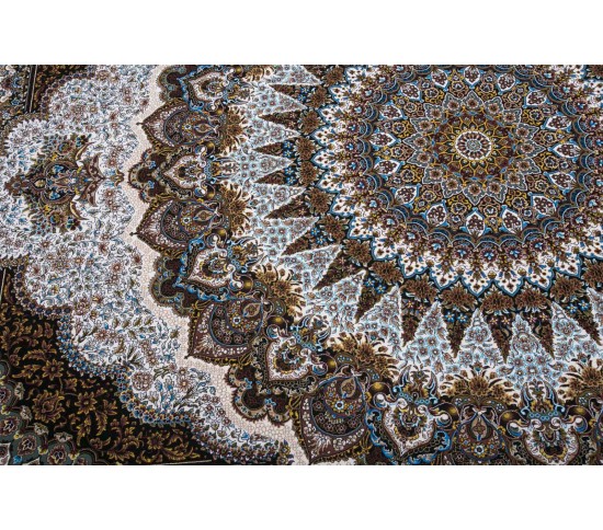 Перський килим Kashan 804-C cream - Висока якість за найкращою ціною в Україні зображення 3.