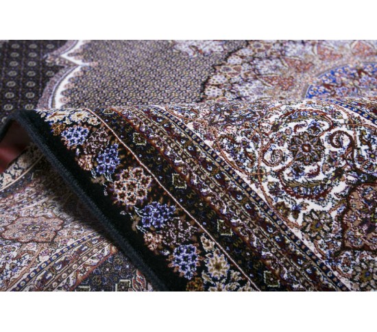 Персидский ковер Tabriz 40-DBL DARK BLUE - высокое качество по лучшей цене в Украине изображение 4.