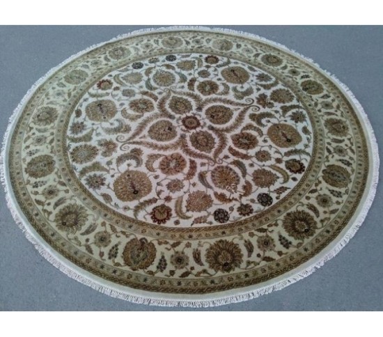 Вовняний килим Jaipur 14/14 HS WS (Aurora medium ivory/light gold/qnq-21 l-27551) Купити в інтернет магазині ДомоМода фото 3 Вовняний килим Jaipur 14/14 HS WS (Aurora medium ivory/light gold/qnq-21 l-27551) - Висока якість за найкращою ціною в Україні зображення 3.