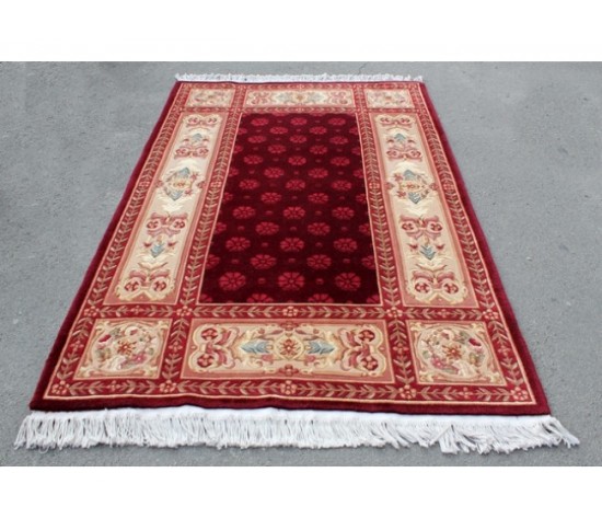 Вовняний килим Savonery BE23/red - Висока якість за найкращою ціною в Україні зображення 2.