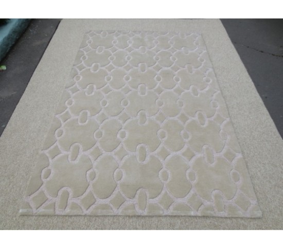 Вовняний килим Tango Med COLC-057 sand - Висока якість за найкращою ціною в Україні зображення 4.