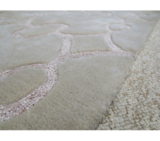 Вовняний килим Tango Med COLC-057 sand - Висока якість за найкращою ціною в Україні зображення 3.