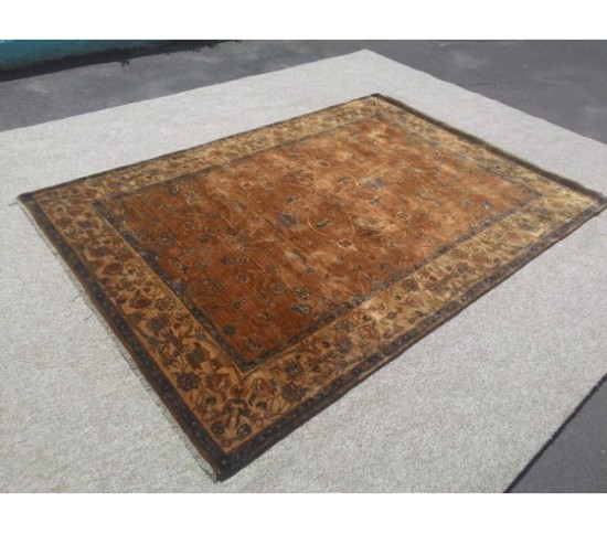 Вовняний килим WissenbacH Shahrizad Akbar 4 kupfer/cr - Висока якість за найкращою ціною в Україні зображення 4.