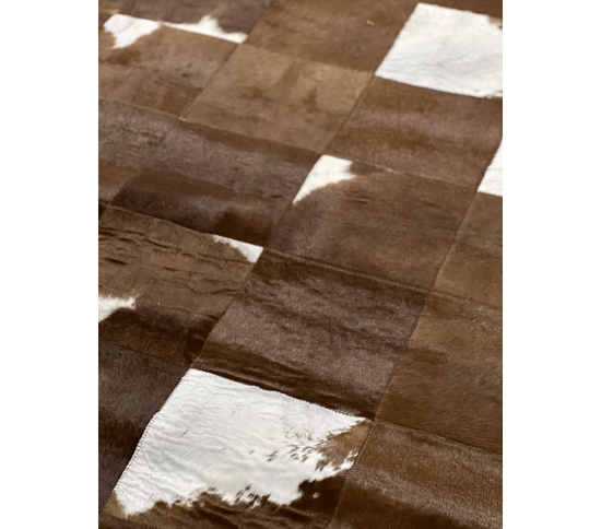 Шкіра натуральна 7016 Marron/Blanco - Висока якість за найкращою ціною в Україні зображення 2.