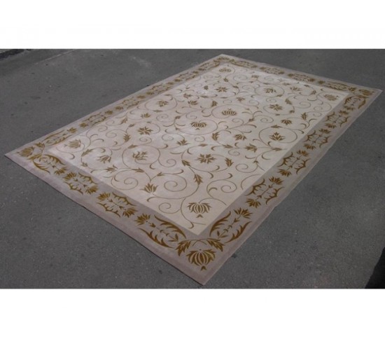 Килим з вовни з шовком  260LSilk&Cashmere (QTJY-06BK) - Висока якість за найкращою ціною в Україні