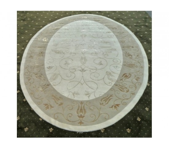 Килим з вовни з шовком 150L Tibetan Carpet o TX 355RM/cream - Висока якість за найкращою ціною в Україні зображення 6.