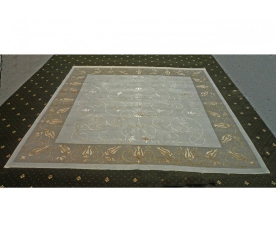 Килим з вовни з шовком 150L Tibetan Carpet o TX 355RM/cream - Висока якість за найкращою ціною в Україні зображення 4.