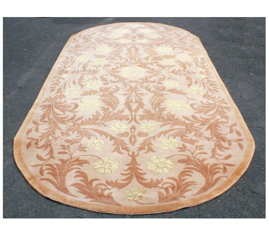 Килим з вовни з шовком 1150L Wool&Silk (QHG-665B) - Висока якість за найкращою ціною в Україні зображення 2.