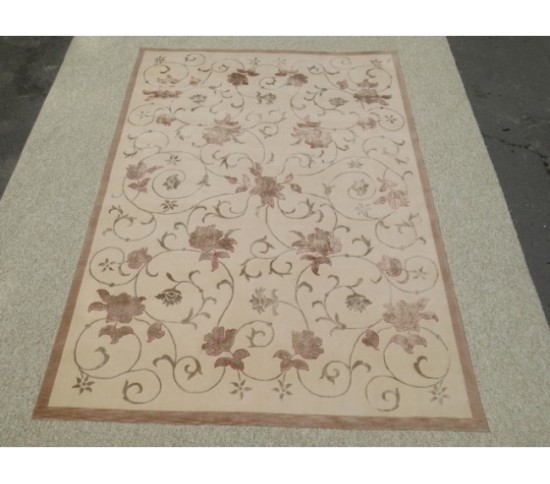 Килим з вовни з шовком 150L Wool&Silk TIBETAN CARPET TX 258C P1/P - Висока якість за найкращою ціною в Україні зображення 6.
