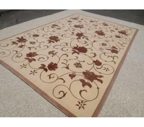 Килим з вовни з шовком 150L Wool&Silk TIBETAN CARPET TX 258C P1/P - Висока якість за найкращою ціною в Україні зображення 5.