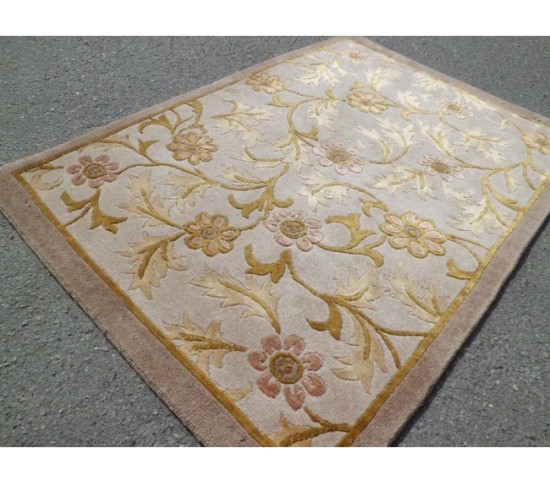 Килим з вовни з шовком 100L YAKAHAIR SILK DSR-13C - Висока якість за найкращою ціною в Україні зображення 3.