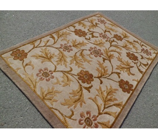 Килим з вовни з шовком 100L YAKAHAIR SILK DSR-13C - Висока якість за найкращою ціною в Україні зображення 2.