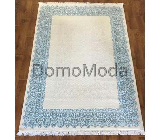 Акриловий килим Acril Genn 4616 cream-blue - Висока якість за найкращою ціною в Україні