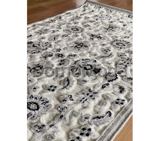 Акриловий килим Lalee Ambiente 801 white-silver - Висока якість за найкращою ціною в Україні зображення 3.