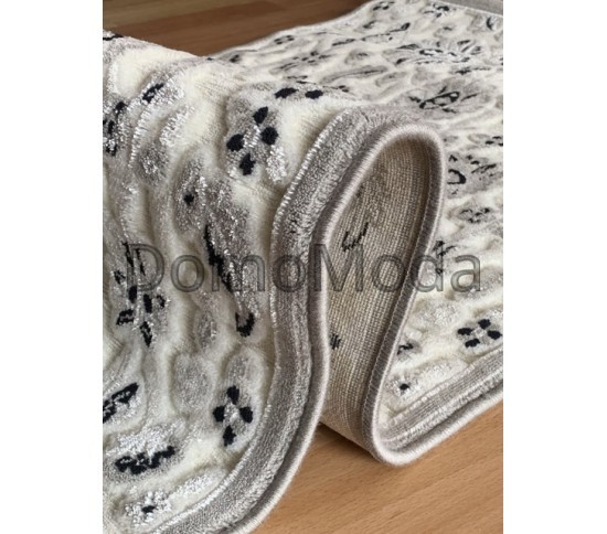 Акриловий килим Lalee Ambiente 801 white-silver - Висока якість за найкращою ціною в Україні зображення 4.