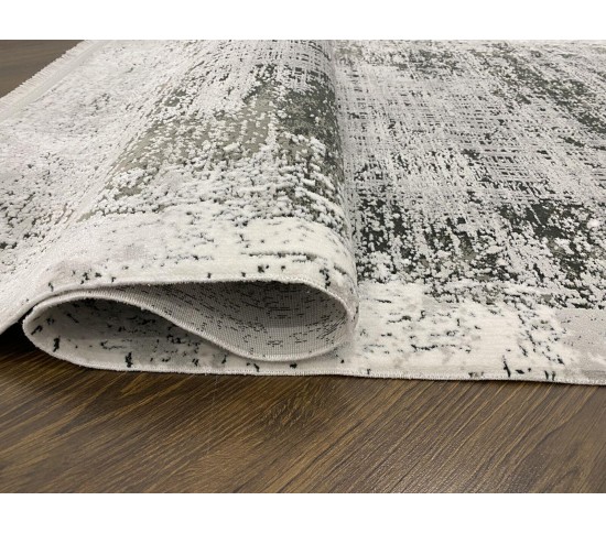 Акриловий килим Ambiente AB21B grey cream - Висока якість за найкращою ціною в Україні зображення 7.