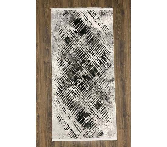 Акриловий килим Ambiente AB26B , GREY CREAM - Висока якість за найкращою ціною в Україні