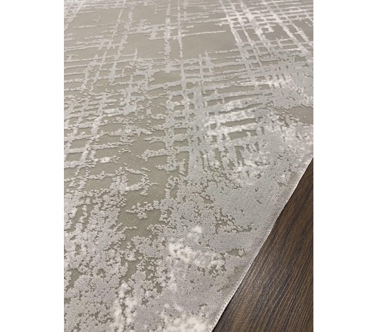 Акриловий килим Ambiente AB26C , LIGHT GREY - Висока якість за найкращою ціною в Україні зображення 4.