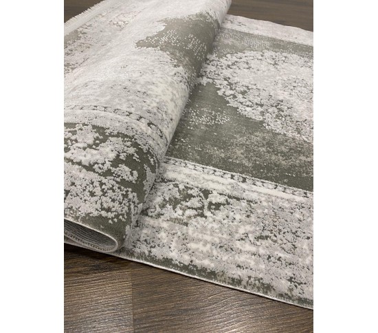 Акриловий килим Ambiente AB27C  light grey Купити в інтернет магазині ДомоМода фото 2 Акриловий килим Ambiente AB27C  light grey - Висока якість за найкращою ціною в Україні зображення 2.