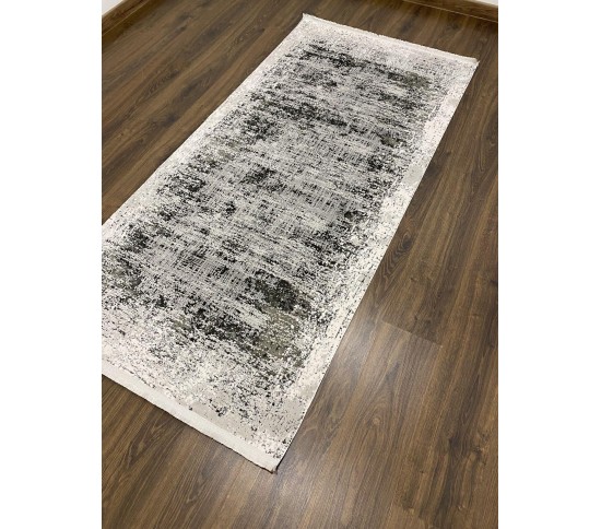 Акриловий килим Ambiente AB21B grey cream - Висока якість за найкращою ціною в Україні зображення 2.