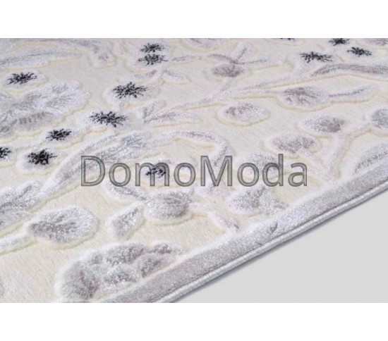 Акриловый ковер Lalee Ambiente 800 white-silver - высокое качество по лучшей цене в Украине изображение 2.