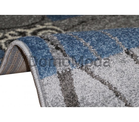 Синтетический ковер AQUA 02578B BLUE/L.GREY Купить в интернет магазине ДомоМода фото 3 Синтетический ковер AQUA 02578B BLUE/L.GREY - высокое качество по лучшей цене в Украине изображение 3.