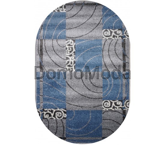 Синтетический ковер AQUA 02578B BLUE/L.GREY Купить в интернет магазине ДомоМода фото 2 Синтетический ковер AQUA 02578B BLUE/L.GREY - высокое качество по лучшей цене в Украине изображение 2.