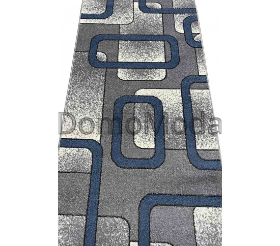 Синтетична килимова доріжка AQUA 02574E BLUE/L.GREY - Висока якість за найкращою ціною в Україні