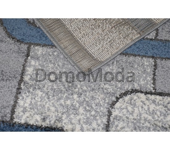 Синтетический ковер AQUA 02574E BLUE/L.GREY Купить в интернет магазине ДомоМода фото 2 Синтетический ковер AQUA 02574E BLUE/L.GREY - высокое качество по лучшей цене в Украине изображение 2.