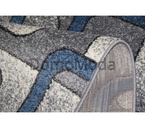 Синтетический ковер AQUA 02574E BLUE/L.GREY Купить в интернет магазине ДомоМода фото 3 Синтетический ковер AQUA 02574E BLUE/L.GREY - высокое качество по лучшей цене в Украине изображение 3.