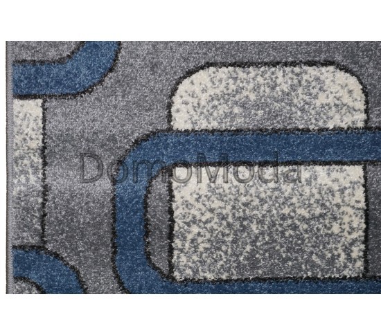 Синтетична килимова доріжка AQUA 02574E BLUE/L.GREY - Висока якість за найкращою ціною в Україні зображення 4.