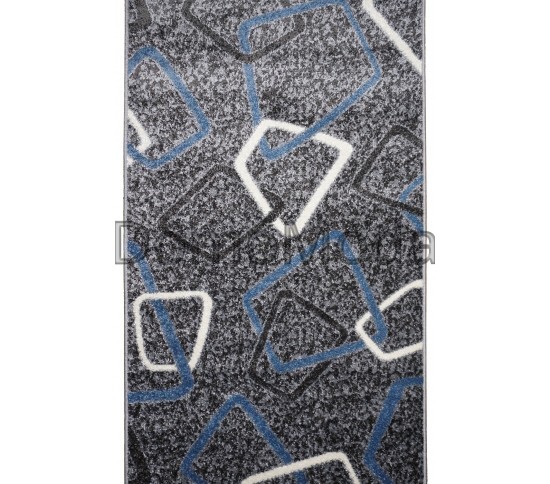 Синтетична килимова доріжка AQUA 02589A BLUE/L.GREY - Висока якість за найкращою ціною в Україні