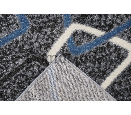 Синтетический ковер AQUA 02589A BLUE/L.GREY Купить в интернет магазине ДомоМода фото 2 Синтетический ковер AQUA 02589A BLUE/L.GREY - высокое качество по лучшей цене в Украине изображение 2.