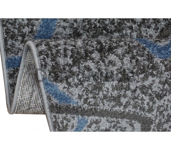 Синтетический ковер AQUA 02589A BLUE/L.GREY Купить в интернет магазине ДомоМода фото 3 Синтетический ковер AQUA 02589A BLUE/L.GREY - высокое качество по лучшей цене в Украине изображение 3.