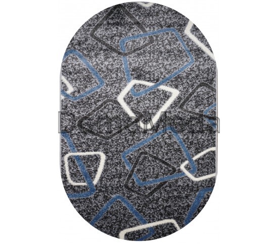 Синтетический ковер AQUA 02589A BLUE/L.GREY Купить в интернет магазине ДомоМода фото 4 Синтетический ковер AQUA 02589A BLUE/L.GREY - высокое качество по лучшей цене в Украине изображение 4.