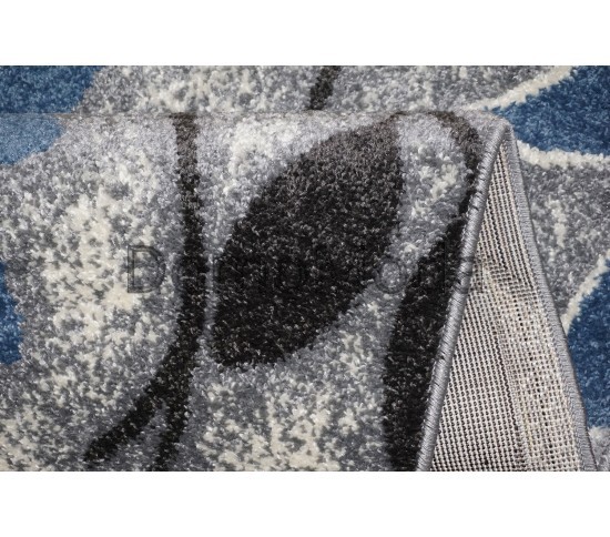 Синтетична килимова доріжка AQUA 02628A BLUE/L.GREY - Висока якість за найкращою ціною в Україні зображення 4.