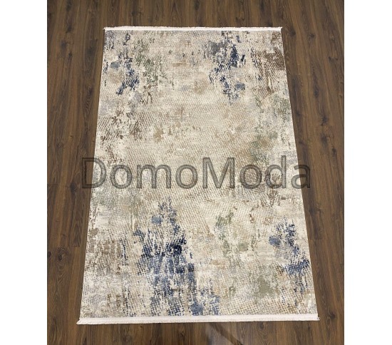 Акриловий килим AQUA A105C, BEIGE BLUE - Висока якість за найкращою ціною в Україні