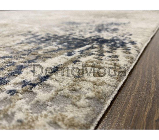 Акриловий килим AQUA A105C, BEIGE BLUE - Висока якість за найкращою ціною в Україні зображення 3.