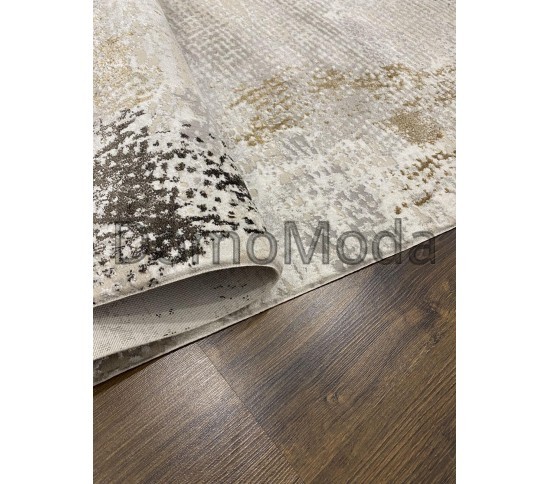 Акриловый ковер AQUA A105F , GREY YELLOW - высокое качество по лучшей цене в Украине изображение 3.