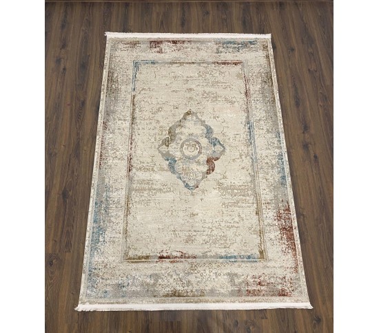 Акриловий килим AQUA A108A , BEIGE ORANGE - Висока якість за найкращою ціною в Україні