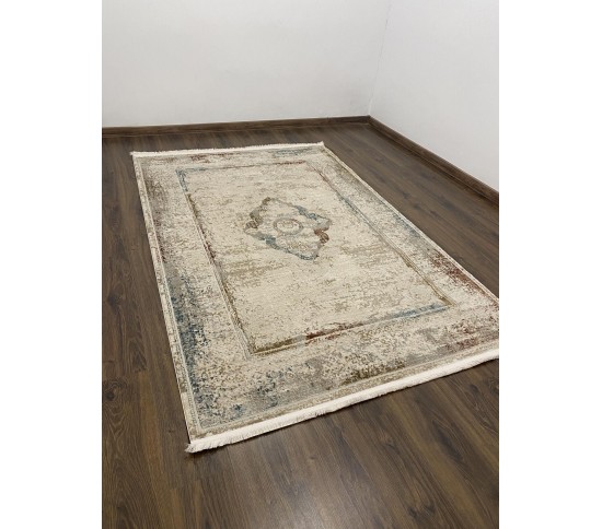 Акриловий килим AQUA A108A , BEIGE ORANGE - Висока якість за найкращою ціною в Україні зображення 5.